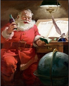 Coca-Cola Santa 1951 Coca-Cola Santa 1951