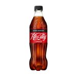 Coca-Cola Zero, 0.5L plastflaske.
