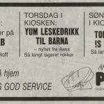 Ringerikes-Blad, 11. november 1987