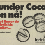 Annonse i avisen Hamar Arbeiderblad, 16. oktober 1974