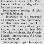 Reportasje i avisen Bygdeposten, 16. mars 2000