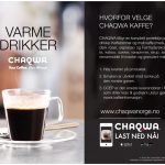 Chaqwa-reklame i Haugesunds avis, onsdag 4. desember 2019