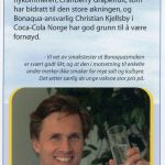 Coca-Cola sitt magasin Drikkepress, høsten 2004