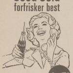 Coca-Cola annonse, Jern- og metallarbeideren, vol. 68, nr. 12 - 1964