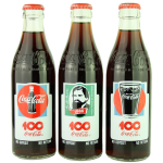 Framsiden av Coca-Cola jubileumssett 1986, norske